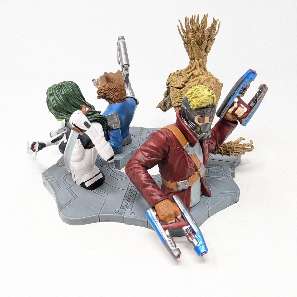 Set of 4 Guardians of the Galaxy Bust Figures 2021 Marvel Universe LC Exclusive